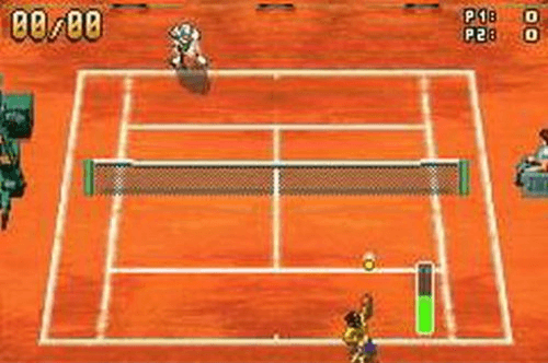 NGT Next Generation Tennis screenshot 2 for GameBoy Advance
